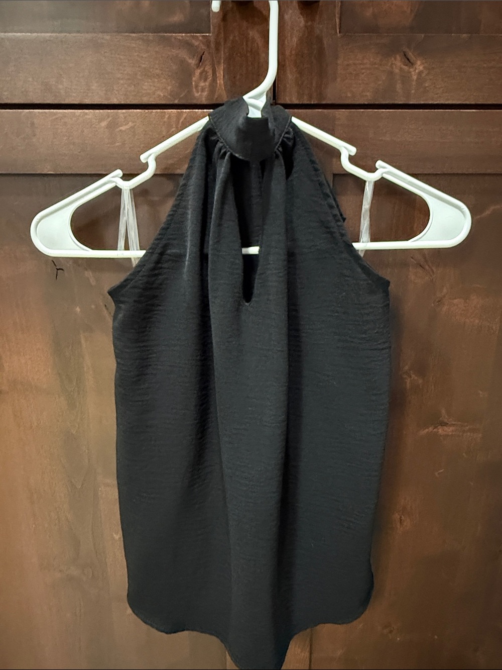 eesome Black tie neck Halter Top